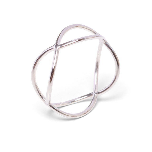 Ring TIMESTWO, Silber 925, Sterlingsilber, Größe 50 - 56, Handmade in Germany, Jonathan Radetz Jewellery