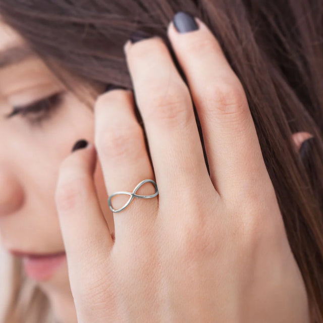 Ring TIMESTWO, Silber 925, Sterlingsilber, Größe 50 - 56, Handmade in Germany, Jonathan Radetz Jewellery