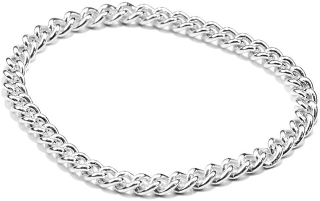 Kette oder Ring Endless, Silber 925, Ringgröße 50 - 54, Länge 120 cm, Handmade in Germany, Jonathan Radetz Jewellery