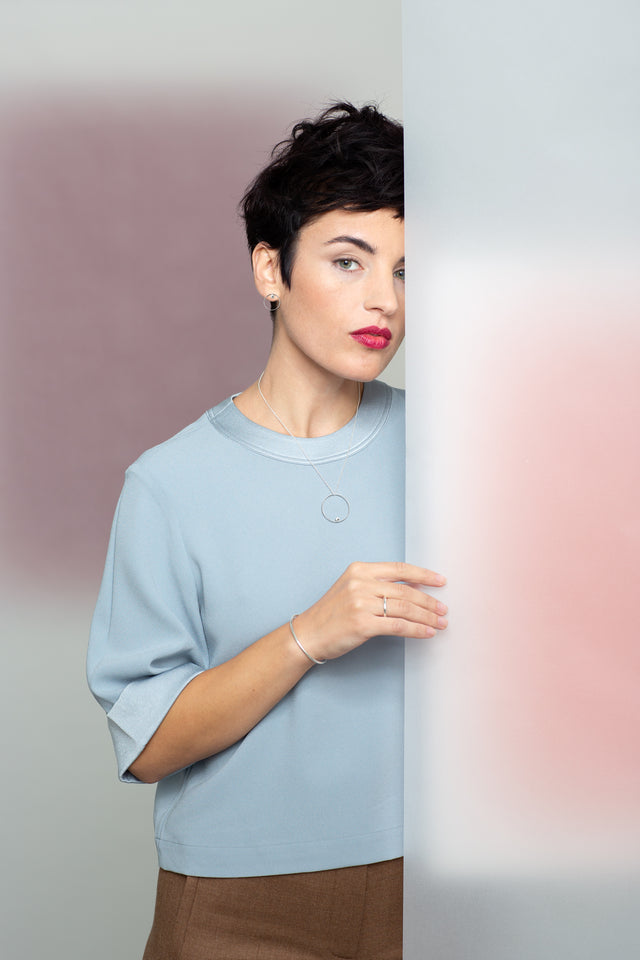 Kette EFFECT, Silber 925, Länge 43 cm, Gutes für Gutes Sonderaktion