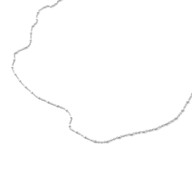 Kette oder Ring Endless, Silber 925, Ringgröße 50 - 54, Länge 120 cm, Handmade in Germany, Jonathan Radetz Jewellery