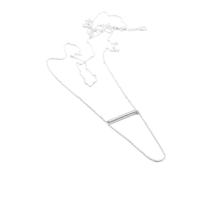 Kette Belong, Silber 925, Länge 80 cm, Handmade in Germany, Jonathan Radetz Jewellery