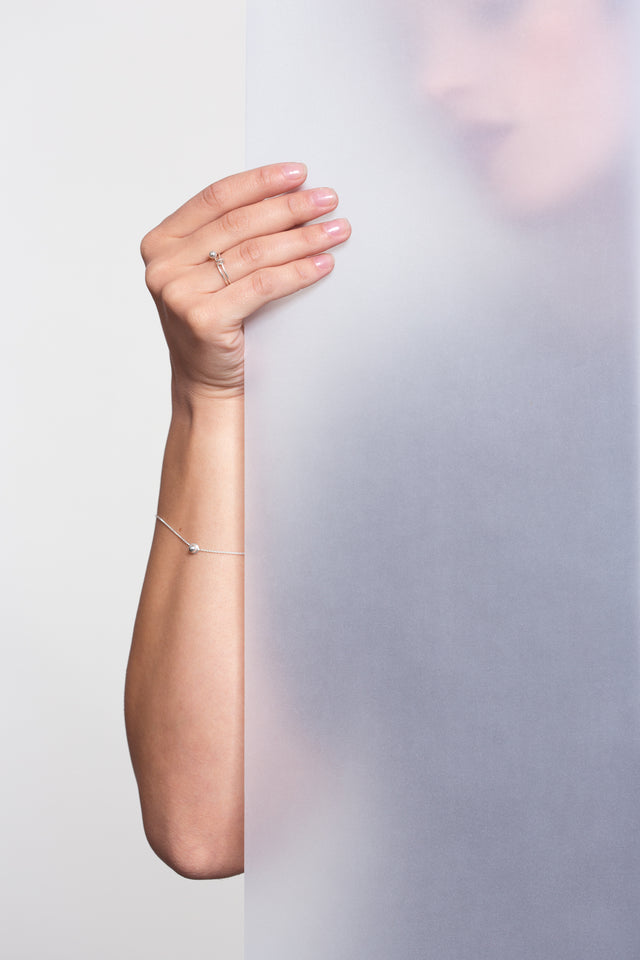 Kette oder Armband Sphere, Silber 925, Länge 18 - 53 cm, Handmade in Germany, Jonathan Radetz Jewellery