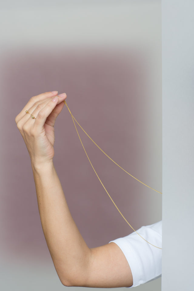 Ring LOOP, Gold 585, Handmade in Germany, Jonathan Radetz Jewellery