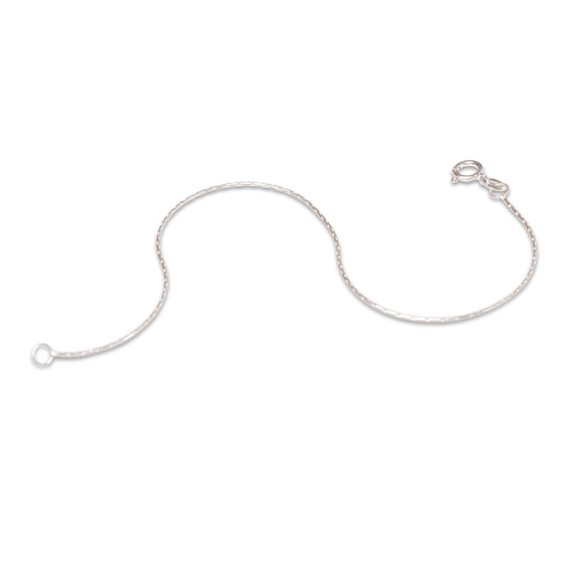 Armband FLOW, Silber 925, Sterlingsilber, Länge 16/18 cm, Handmade in Germany, Jonathan Radetz Jewellery