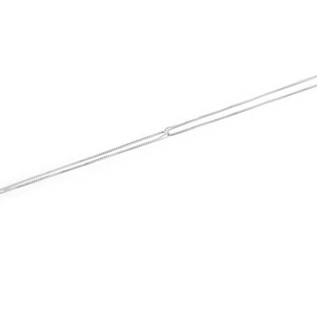 Kette FINEFINE, Silber 925, Sterlingsilber, Länge 43 cm, Handmade in Germany, Jonathan Radetz Jewellery