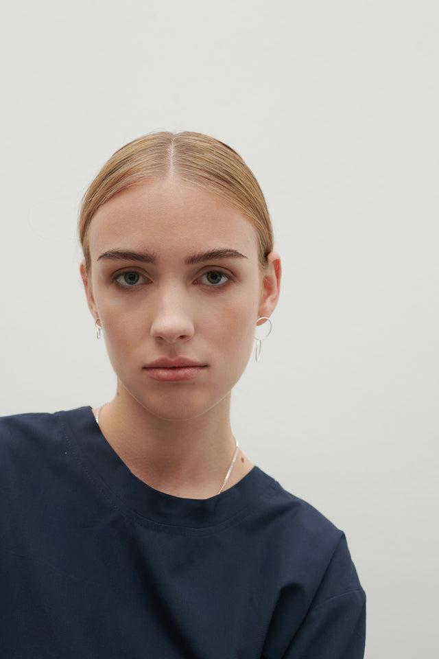 Ohrstecker SPIRAL TWO, Silber 925, Sterlingsilber, Durchmesser 10 - 30 mm, Handmade in Germany, Jonathan Radetz Jewellery