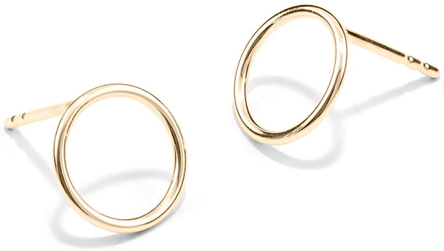 Ohrstecker SPIRAL, Gold 585, D 10-30 mm, Handmade in Germany, Jonathan Radetz Jewellery
