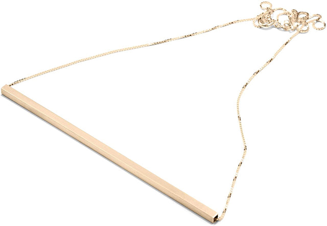 Kette Square, Gold 585, Länge 43 - 53 cm, Handmade in Germany, Jonathan Radetz Jewellery
