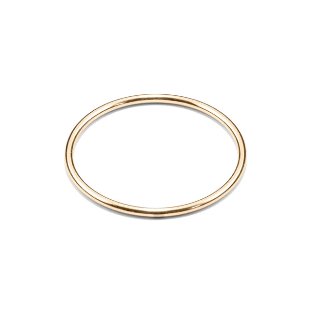 Ring WIRE, Gold 585, Handmade in Germany, Jonathan Radetz Jewellery