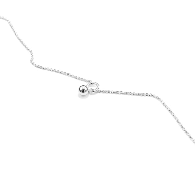 Kette oder Armband Sphere, Silber 925, Länge 18 - 53 cm, Handmade in Germany, Jonathan Radetz Jewellery
